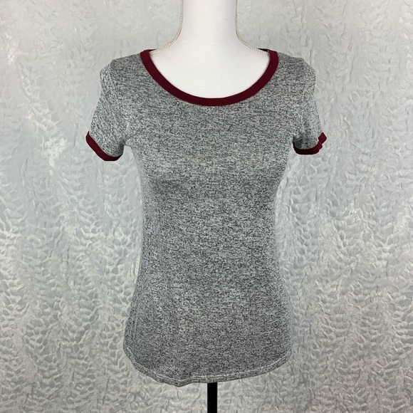 Purple Snow Trimmed Tee - Picture 1 of 8
